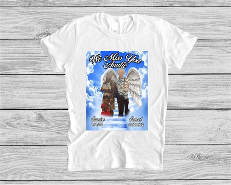 In Loving Memory T Shirt Custom Funeral Shirt Personalized Memorial T