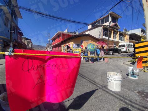 Bloquean Vecinos De La Capital El Viejo Libramiento A Tixtla Para