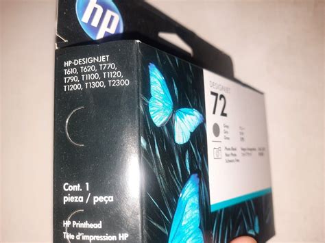 HP 72 PRINTHEAD PHOTO BLACK & GRAY, Computers & Tech, Printers ...
