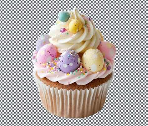 Premium Psd Mouth Watering Easter Themed Cupcake Dessert Studio