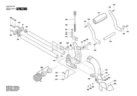 GCM 8 SJL 230 V GB 3601M19170 Bosch Części Baxo