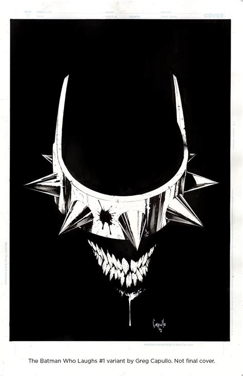 Greg Capullo Retrouve Le Batman Who Laughs Le Temps Dune Variante