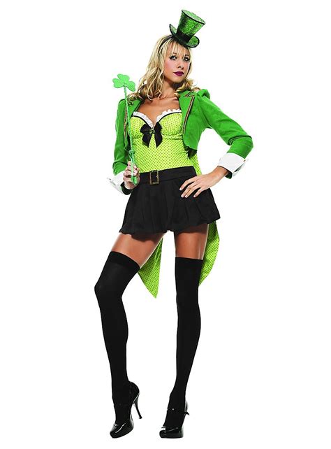 Sexy Clover Leprechaun Costume