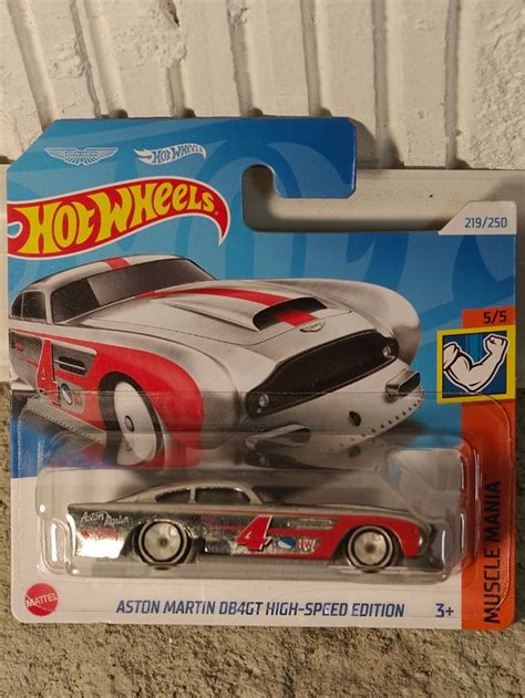 Hot Wheels 2024 Aston Martin DB4GT High Speed Edition Neu und originalverpackt in Flaach für