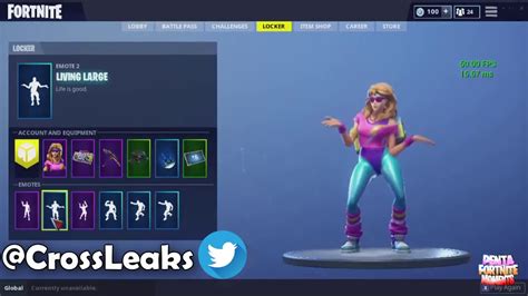 Fortnite Aerobic Assassin Skin Showcased With New Leaked Dances