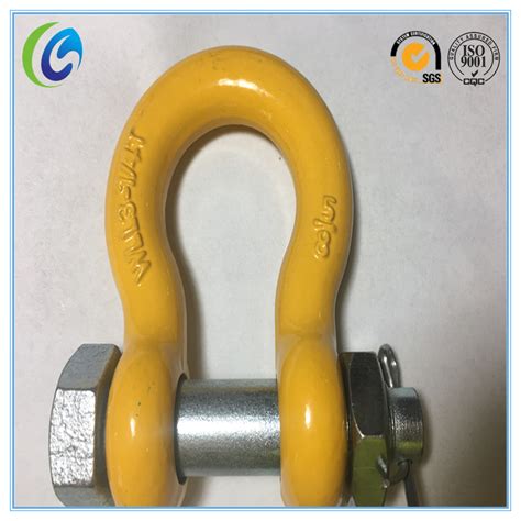 U S Type Anchor Safety Bolt And Nut Shackle G Bow Shackle And