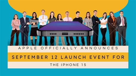 Apple Officially Announces September 12 Launch Event For The Iphone 15