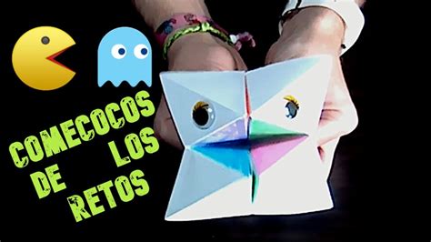 Comecocos De Papel Paso A Paso Comecocos De Los Retos YouTube