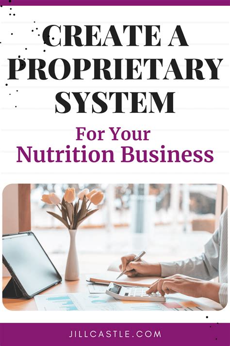 Create A Proprietary System For Your Nutrition Business With Jill