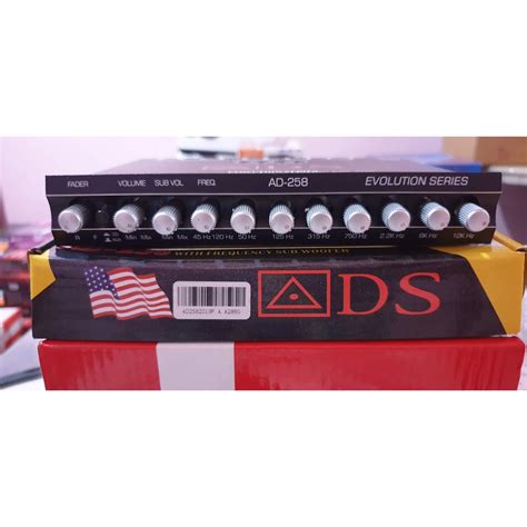 Jual Preamp Parametric Ads Complete Frequensi Shopee Indonesia