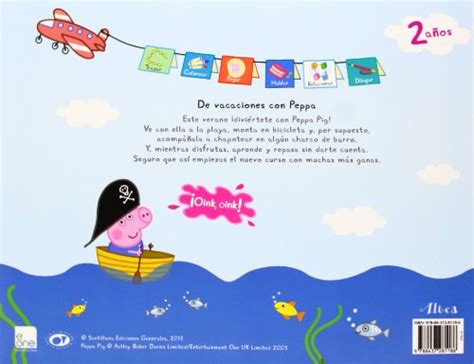 De vacaciones con Peppa 2 años Peppa Pig Cuaderno de actividades