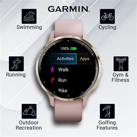 Garmin Venu 3S Reloj Inteligente Con GPS Pantalla AMOLED De 1 61