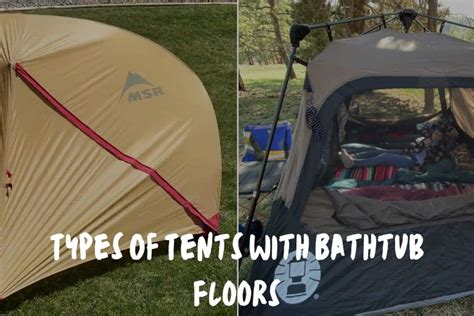 What Is A Bathtub Flooring In A Tent Havens Travel And Tour Blog