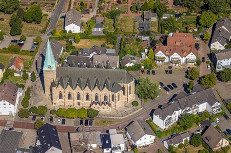 Luftbild Hattingen Kirchengeb Ude Der St Mauritius Kirche In