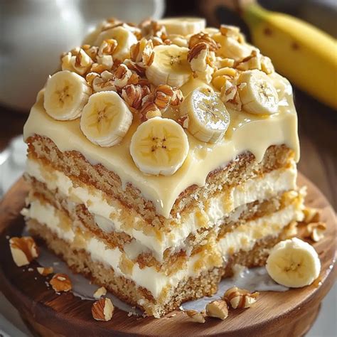 Banana Walnut Cream Cake Recipe Best Recipes