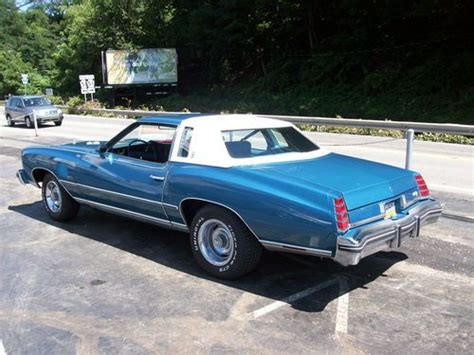 Sell Used 1975 Chevrolet Monte Carlo Landau 2 Door 57l In Pittsburgh