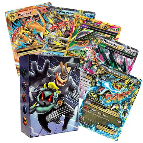 Cartes Pokémon Brillantes Anglaises Pour Enfants Collection Flash