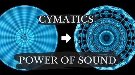 Transformational Power Of Sound Vibration Cymatics Youtube