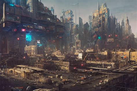 KREA AI Hyperrealistic Matte Painting Of Futuristic Robot