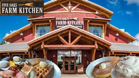 We Just Found The BEST BREAKFAST In Pigeon Forge FIVE OAKS FARM