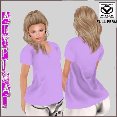 Second Life Marketplace Tshirt Viola Demo