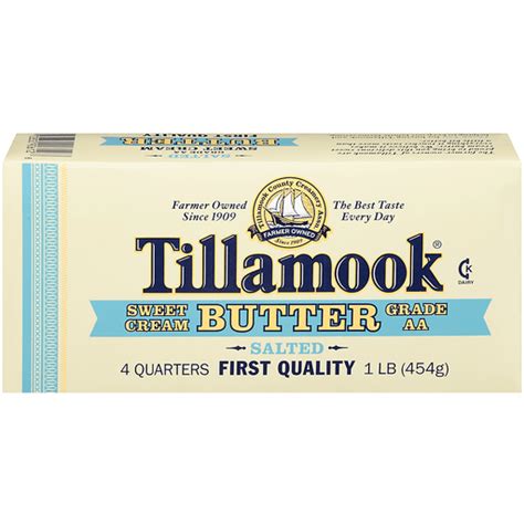 Tillamook Butter Quarters Salted Butter Cost U Less