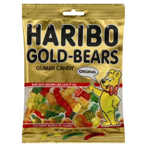 Haribo Gummi Bears 5oz Gummy Candy Grocery And Gourmet Food