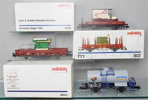 3 Marklin Freight Cars