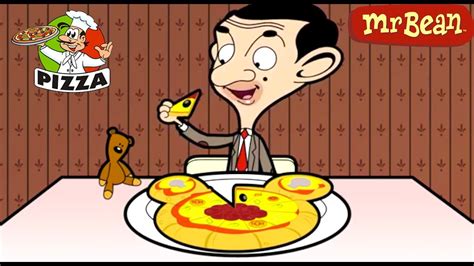 Mr Bean Cartoon My Big Italian Pizza Animated Series Pizza Bean