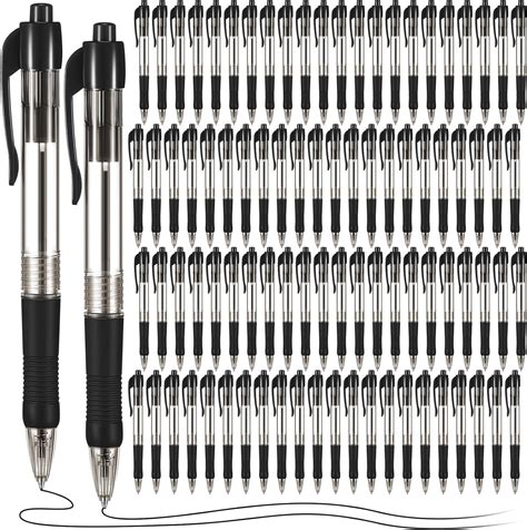 Amazon Ctosree Pcs Ballpoint Pens Bulk Retractable Ballpoint