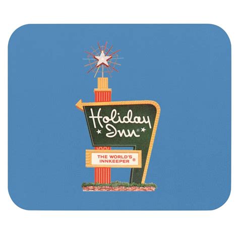 Iconic Holiday Inn Sign Signage Mouse Pads Sold By Ashlei Frazier