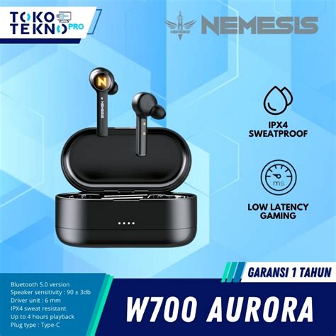 Jual Nyk Nemesis W W Aurora Earphone Tws Bluetooth