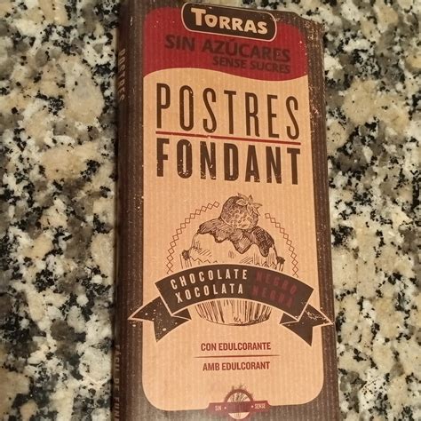 Torras Chocolate Negro Postres Fondant Sin Az Cares Reviews Abillion