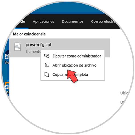 Crear Acceso Directo Opciones De Energía Windows 10 Solvetic