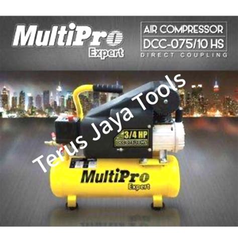 Jual Kompresor Angin Multipro DCC 075 10 HS 3 4 Pk Shopee Indonesia