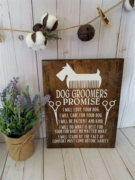 Dog Groomer T T For Dog Groomer Dog Sign Dog Care Dog