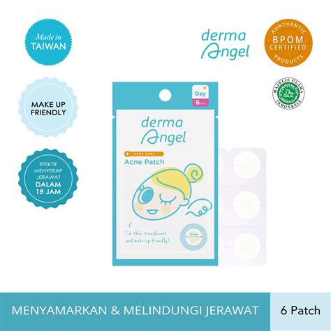 Jual Derma Angel Acne Patch Day Isi Patch Plester Jerawat