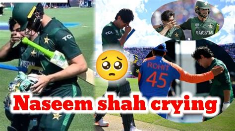 Naseem Shah Crying After Pakistan Losing The Match Vs India