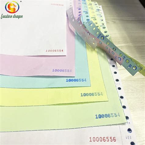 Computer Ncr Continuous Paper Carbonless Paper China Carbonless Paper