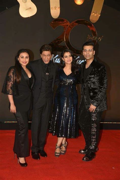 20 Yrs Of Kkhh Srk Kajol D Rani Mukherjee And Karan Johar Dress