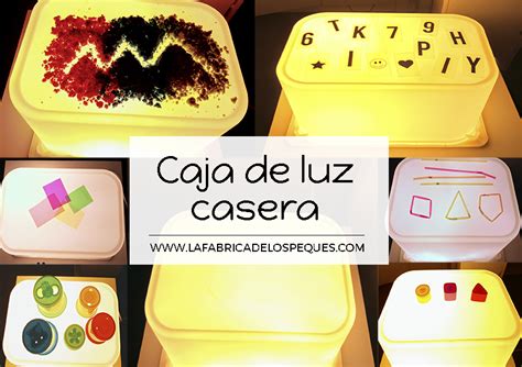 Hoy Hacemos Una Caja De Luz Casera La Fábrica De Los Peques