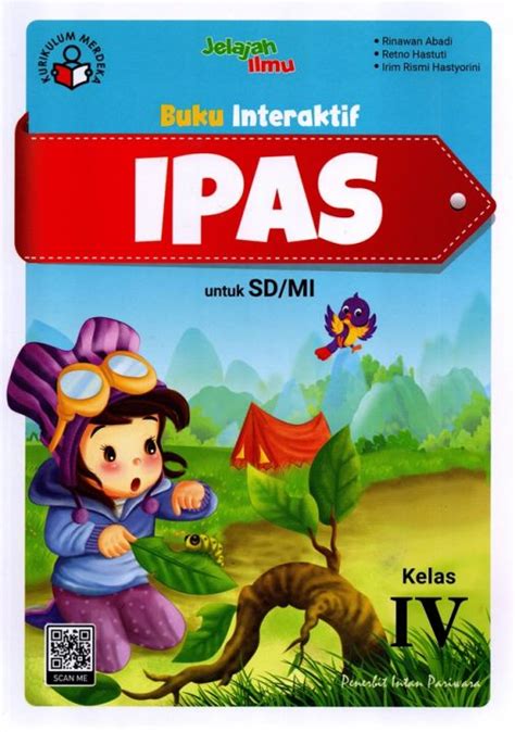 Buku Interaktif IPAS Kelas IV 4 SD Kurikulum Merdeka Tahun 2023 Intan