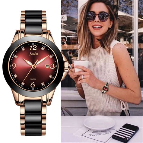 Relogio Feminino Sunkta Vrouwen Horloges Waterdicht Top Merk Luxe