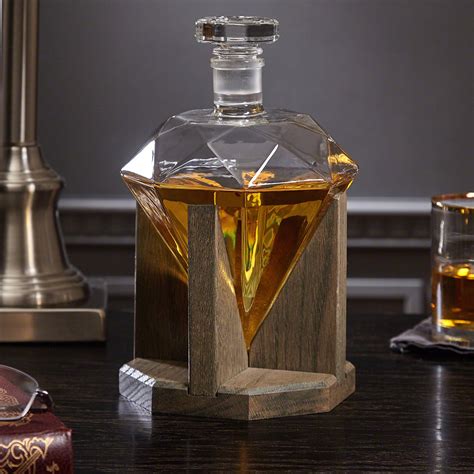 Diamond Whiskey Decanter The Green Head