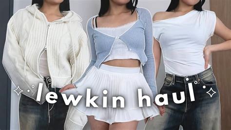 Lewkin Try On Haul 2024 ｡⋆୨୧˚ Aesthetic Pinterest Outfit Inspo Acubi Korean Coquette