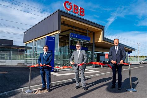 ÖBB Neues Bahnzeitalter in Kirchstetten Presseinfos ÖBB