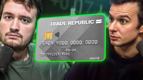 Trade Republic Sort Une Carte Bleue YouTube