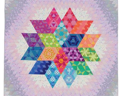 Kaffe Fassett S Starry Night Quilt Kit Etsy