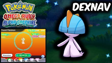 Dexnav To Find All Shiny Pokémon In Pokémon Omega Ruby And Pokémon