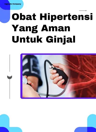 Obat Hipertensi Yang Aman Untuk Ginjal